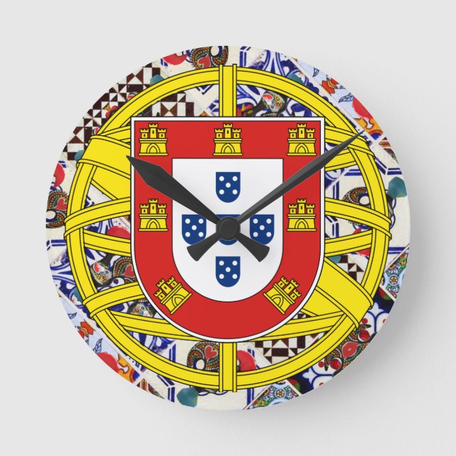 Portuguese designs Wall Clock (Front)