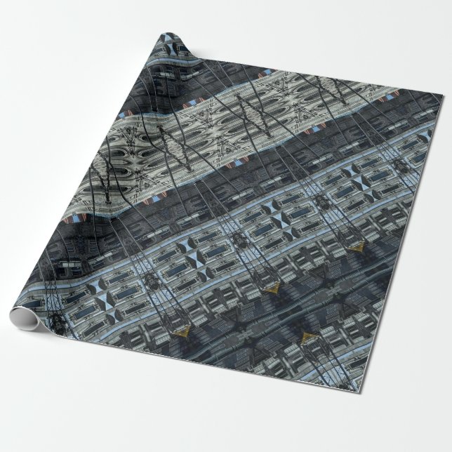 Portuguese designs  wrapping paper (Unrolled)
