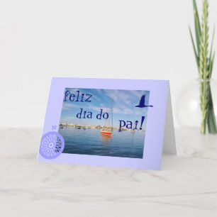 Portuguese: Dia do pai/ Father's day Card