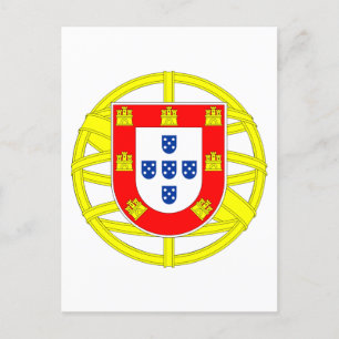 Portuguese Emblem Postcard