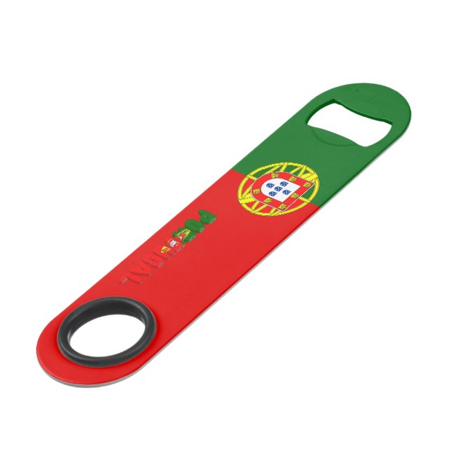Portuguese flag bar key (Front Angled)