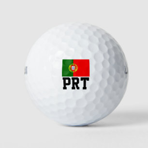 Portuguese flag golf ball set   Portugal pride