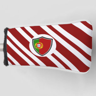Portuguese flag golf head cover