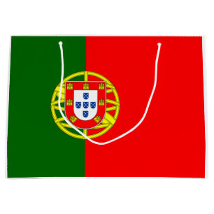 Portuguese Flag (Portugal) Large Gift Bag