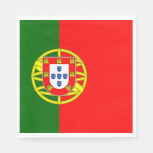 Portuguese Flag (Portugal) Napkin