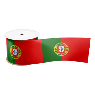 Portuguese Flag (Portugal) Satin Ribbon