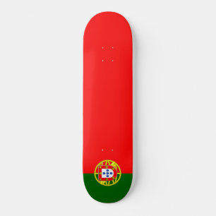 Portuguese Flag (Portugal) Skateboard