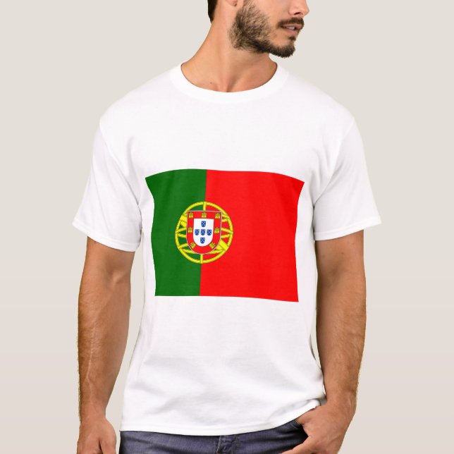 Portuguese Flag (Portugal) T-Shirt (Front)