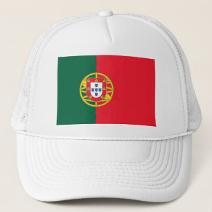 Portuguese flag quality trucker hat