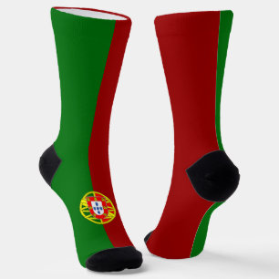 Portuguese flag socks