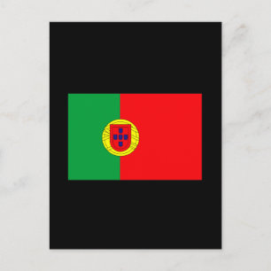 Portuguese Flag T-shirts and Gifts Postcard