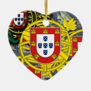 Portuguese folk art ceramic ornament