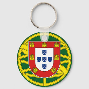 Portuguese folk art keychain