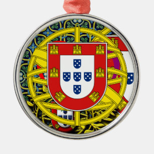 Portuguese folk art metal ornament