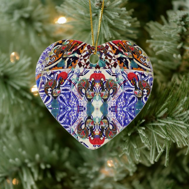 Portuguese folk music ceramic ornament (Tree)