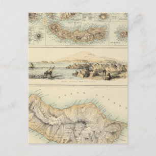Portuguese Islands in the Atlantic Ocean Postcard