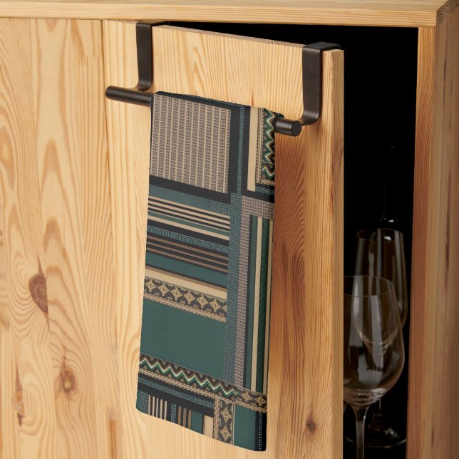 portuguese kitchen towels (Thirds Fold)