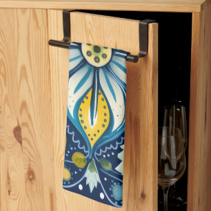 Portuguese Kitchen Towels watercolor