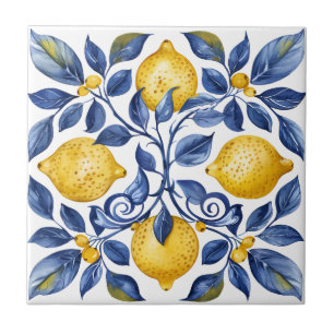 Portuguese Lemon Mediterranean  Tile