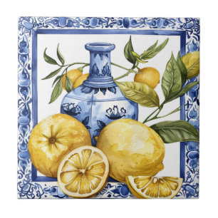 Portuguese Lemon Mediterranean Tile