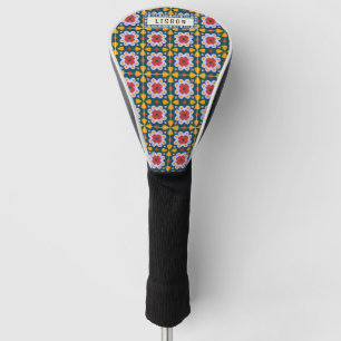 Portuguese Lisbon house tiles or azulejos Golf Head Cover