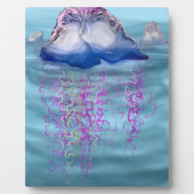 Portuguese man-of-war plaque (Front)