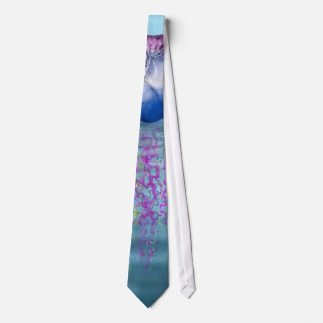 Portuguese man-of-war tie (Front)