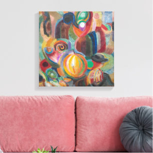 Portuguese Market   Sonia Delaunay-Terk   Canvas Print