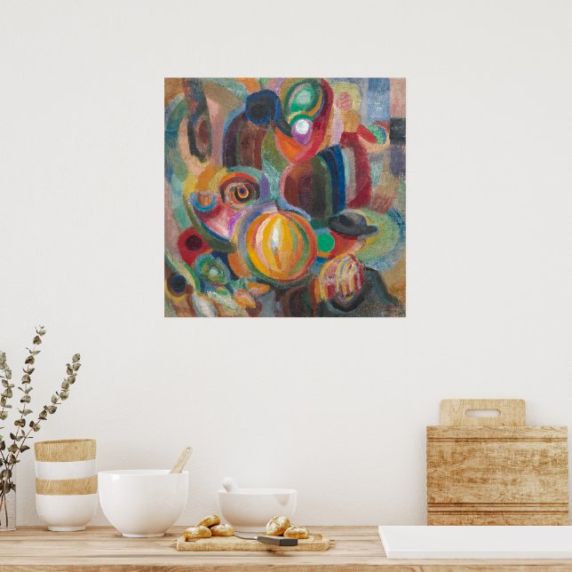 Portuguese Market | Sonia Delaunay-Terk | Poster (Kitchen)