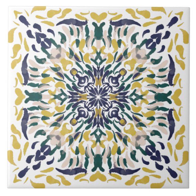 Portuguese Mediterranean Tile (Front)