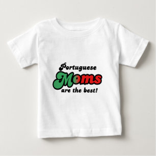 Portuguese Moms Baby T-Shirt