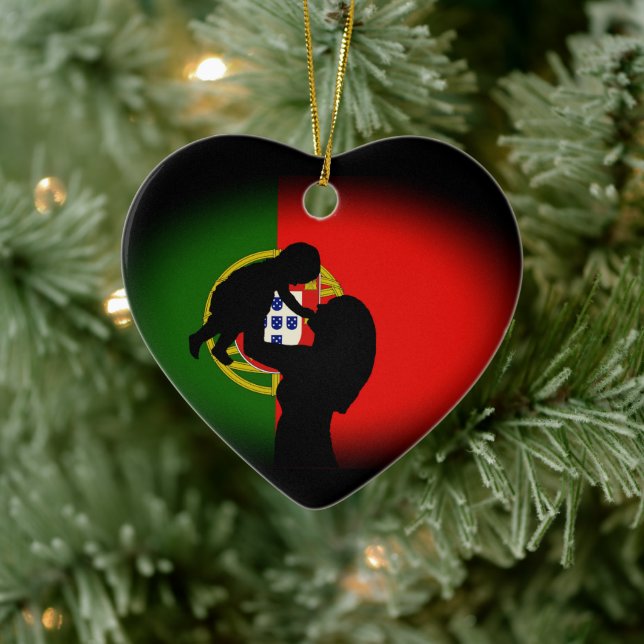 Portuguese motherhood ceramic ornament (Tree)