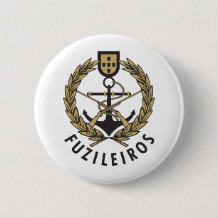 Portuguese Navy Marines "Fuzileiros" 2 Inch Round Button