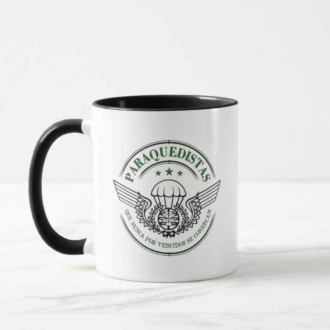 Portuguese Paratrooper  Mug (Left)