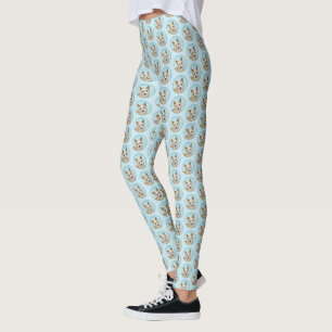 Portuguese Podengo Pequeno Painting - Original Art Leggings
