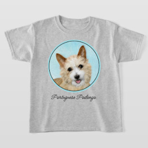 Portuguese Podengo Pequeno Painting - Original Art T-Shirt