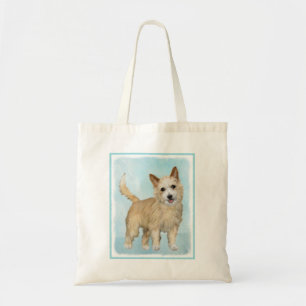 Portuguese Podengo Pequeno Painting - Original Art Tote Bag