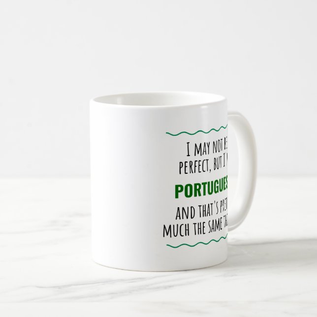 Portuguese Portugal Gift Idea Coffee Mug (Front Right)