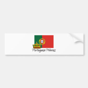 Portuguese Princess Bumper Sticker
