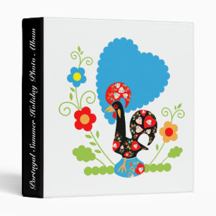 Portuguese Rooster of Luck Binder