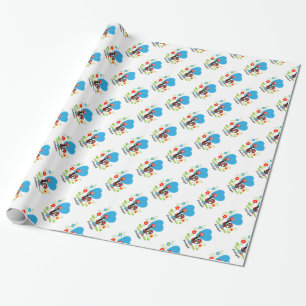 Portuguese Rooster  Wrapping Paper