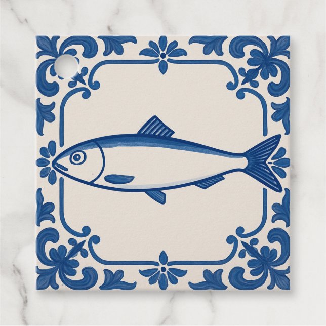 Portuguese sardine -  favour tags (Front)