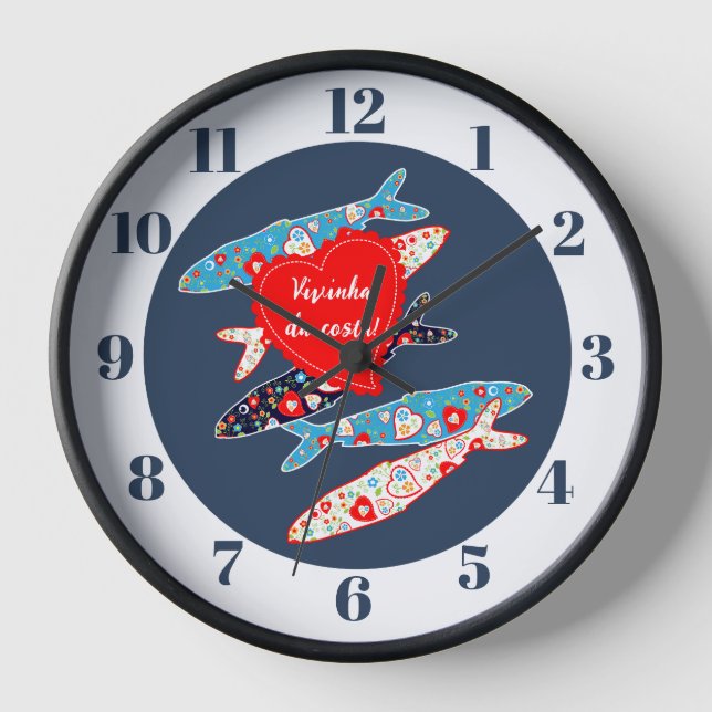 Portuguese sardines clock (Front)