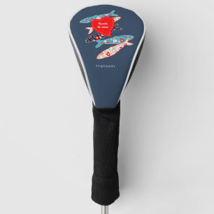 Portuguese sardines golf head cover