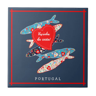 Portuguese sardines tile