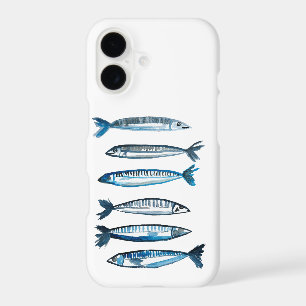 Portuguese sardines watercolor