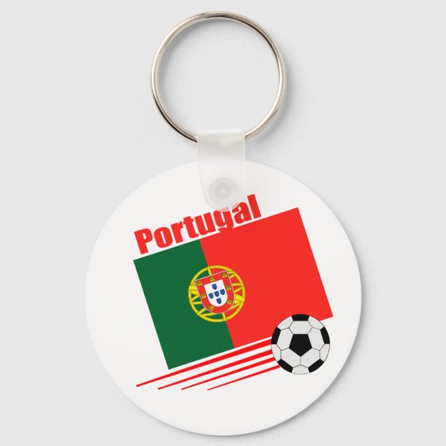 Portuguese Soccer Team Keychain (Front)