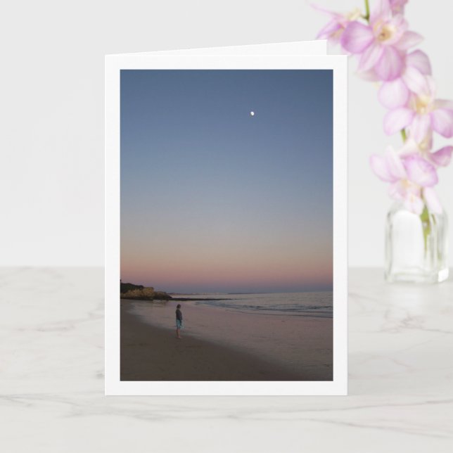 Portuguese Sunset Card (Orchid)