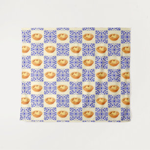 Portuguese Tart and Tiles Tapestry