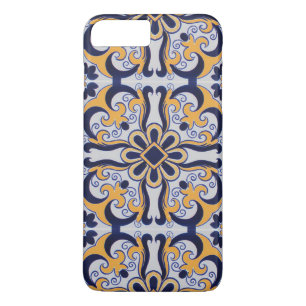 Portuguese tile pattern iPhone 8 plus/7 plus case